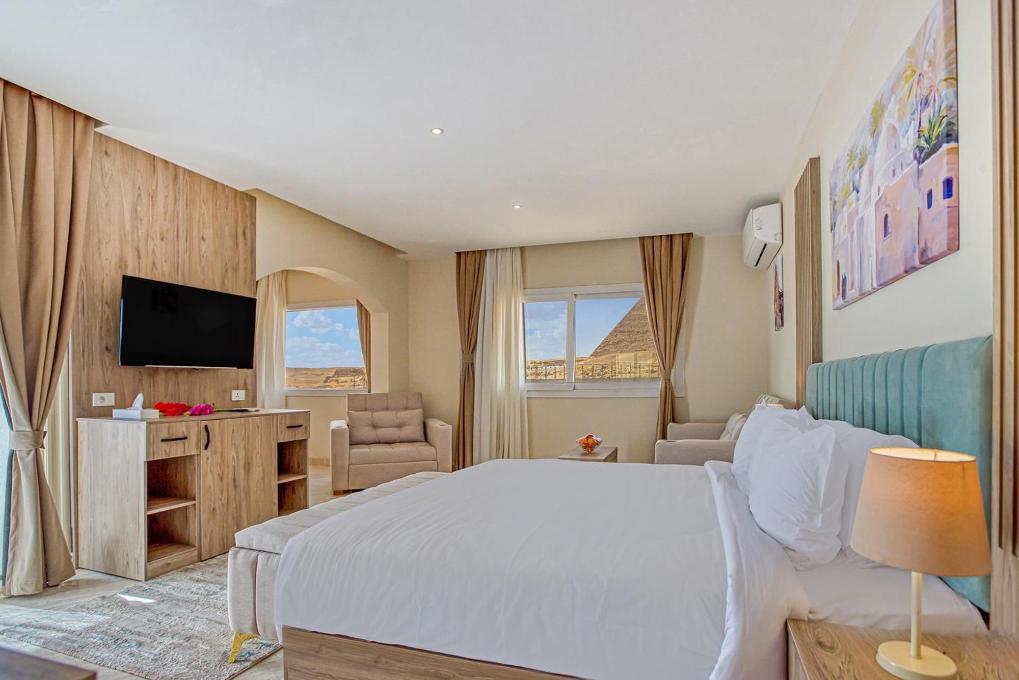 Hotel Soul Pyramids View Kafret el-Gabal Exterior foto