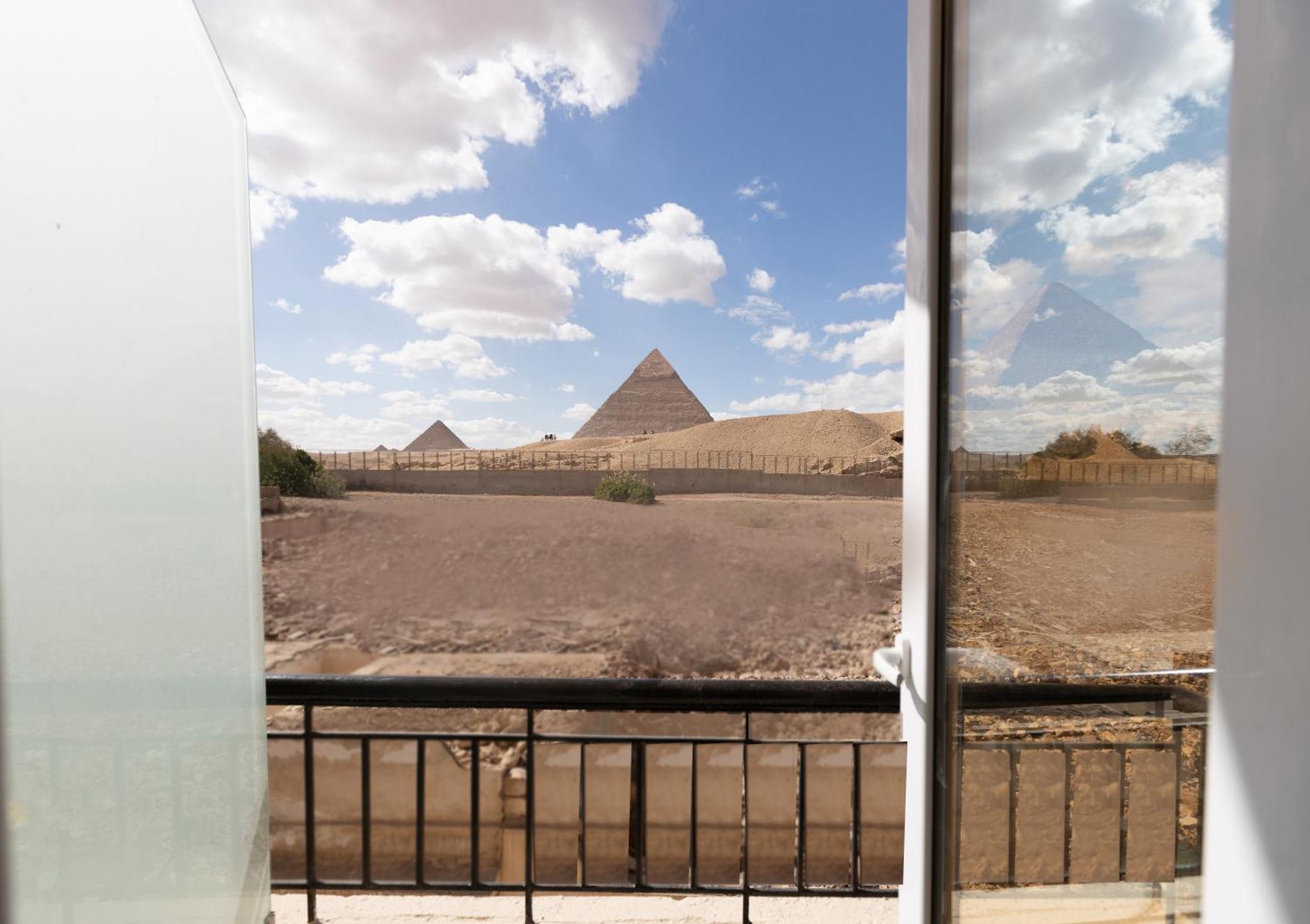Hotel Soul Pyramids View Kafret el-Gabal Exterior foto