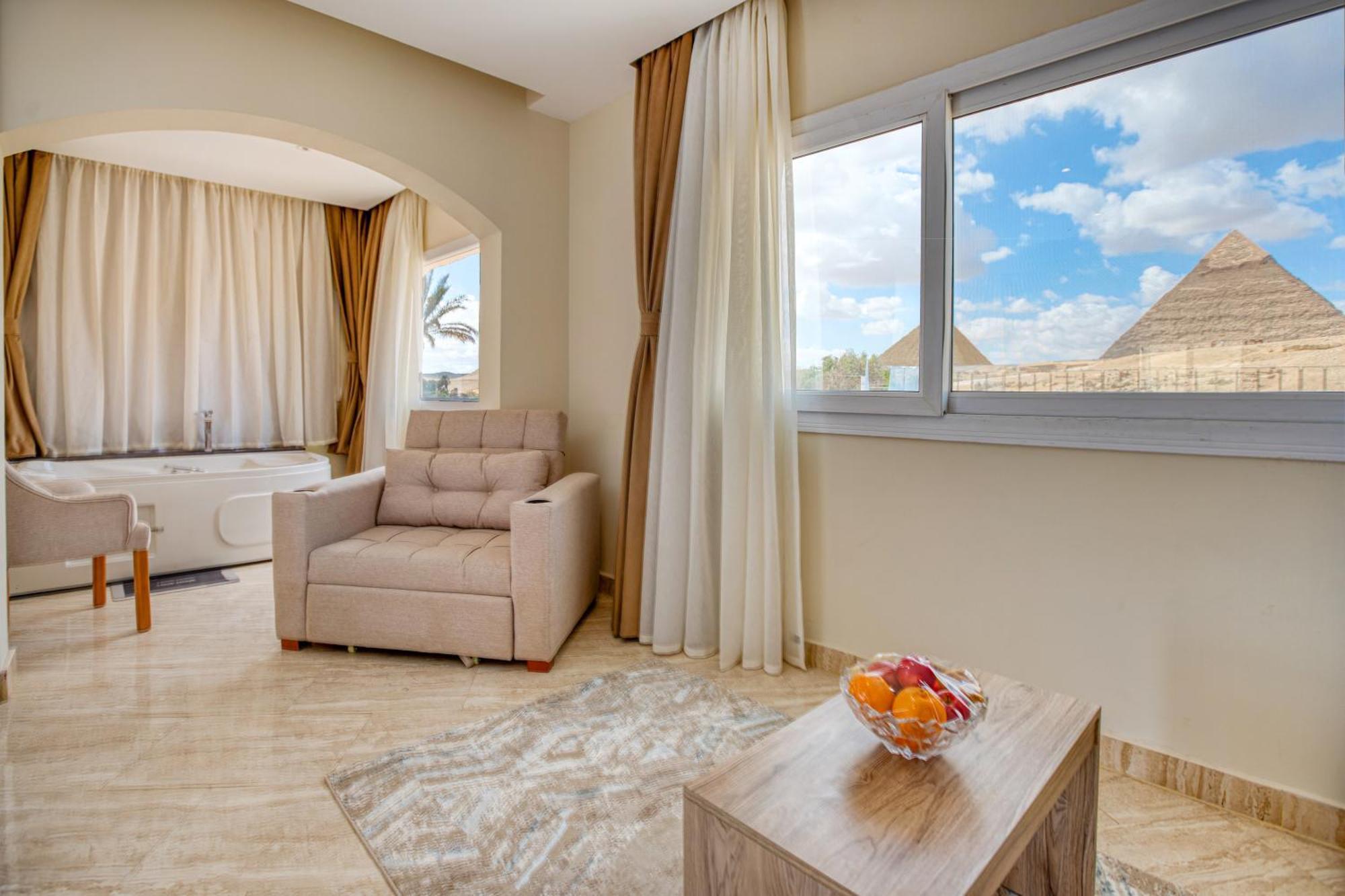 Hotel Soul Pyramids View Kafret el-Gabal Exterior foto