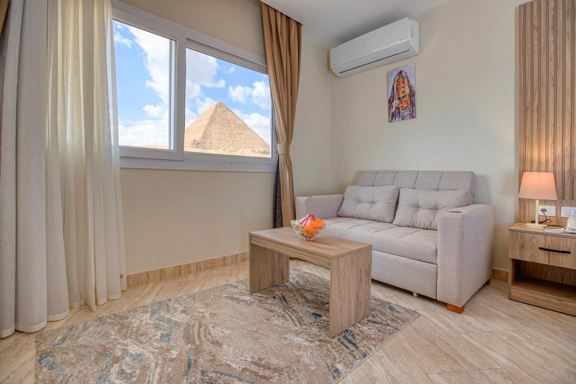Hotel Soul Pyramids View Kafret el-Gabal Exterior foto