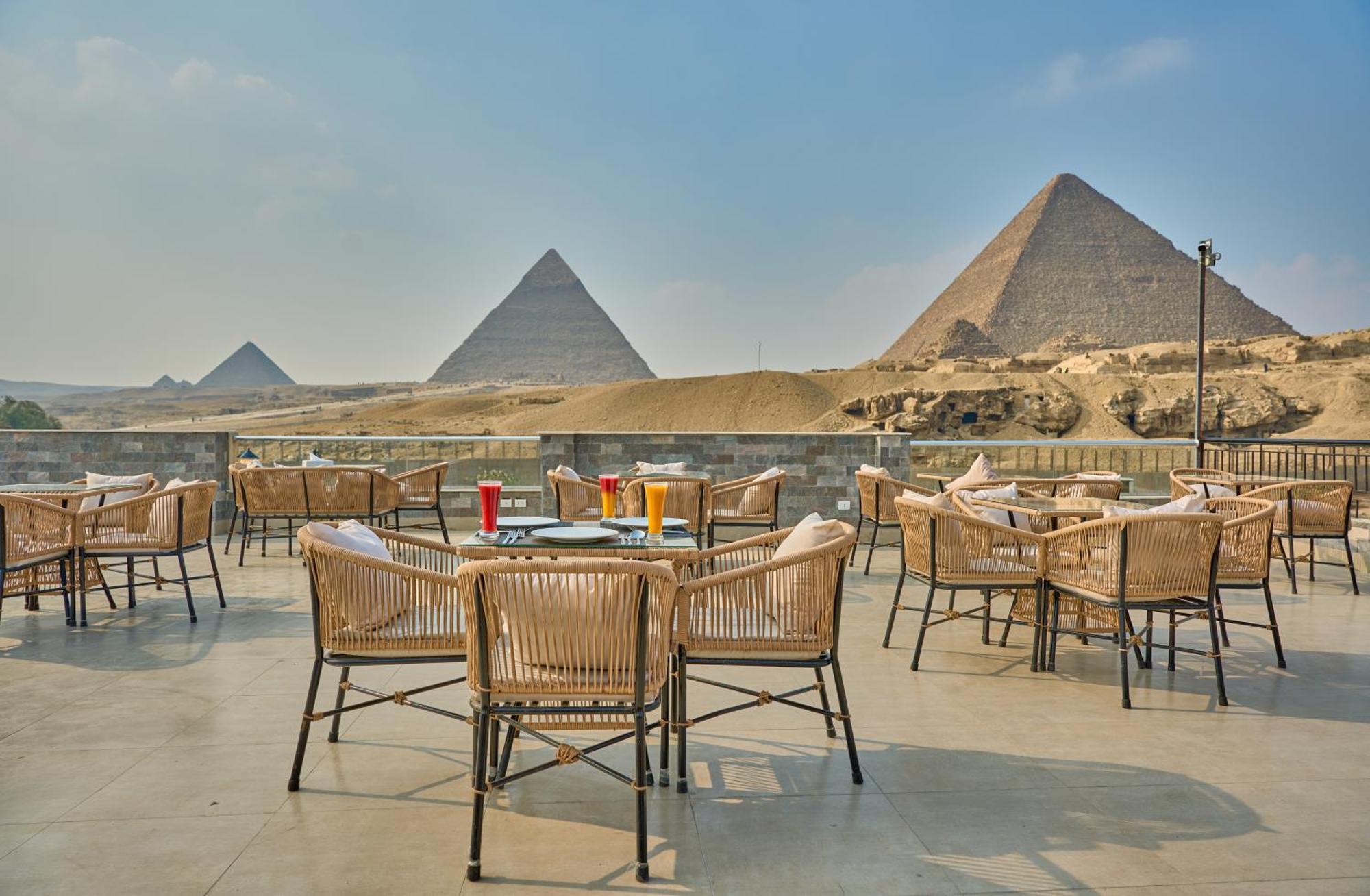 Hotel Soul Pyramids View Kafret el-Gabal Exterior foto