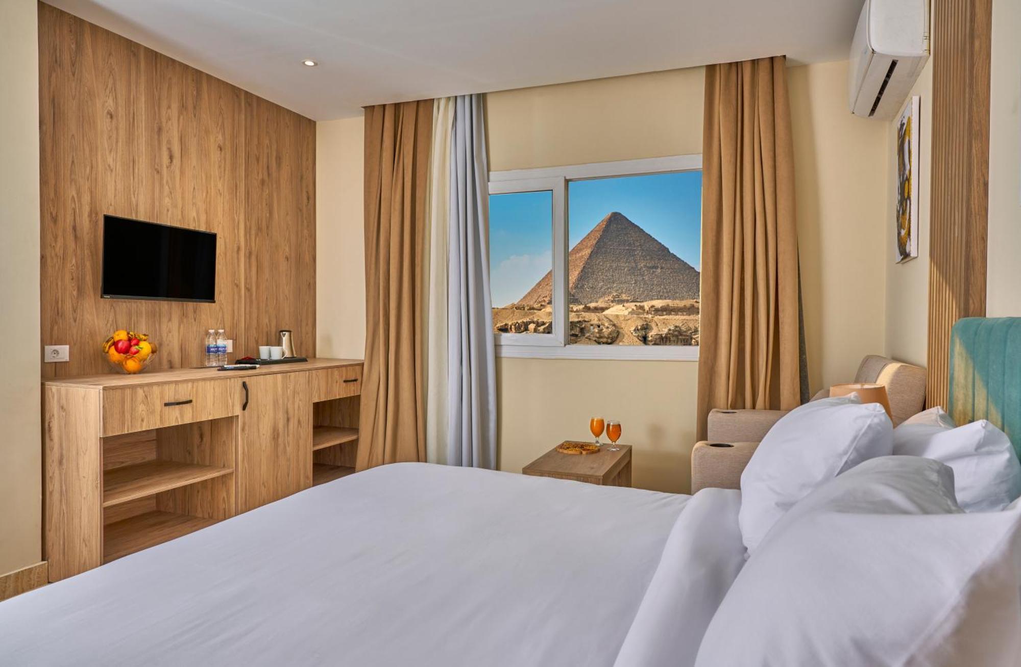 Hotel Soul Pyramids View Kafret el-Gabal Exterior foto